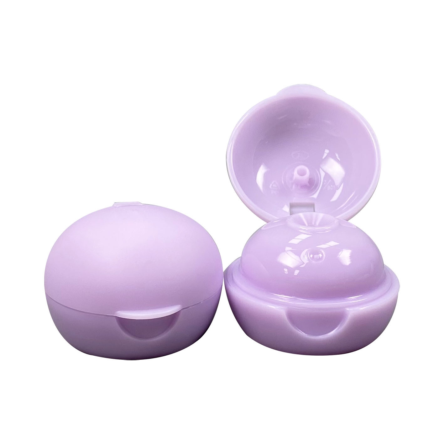 28-410 Frosted Spherical Flip Top Cap
