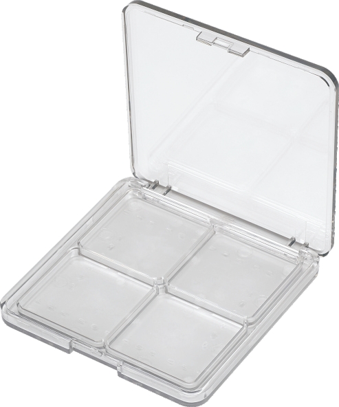 Square 4-Color Contour Palette