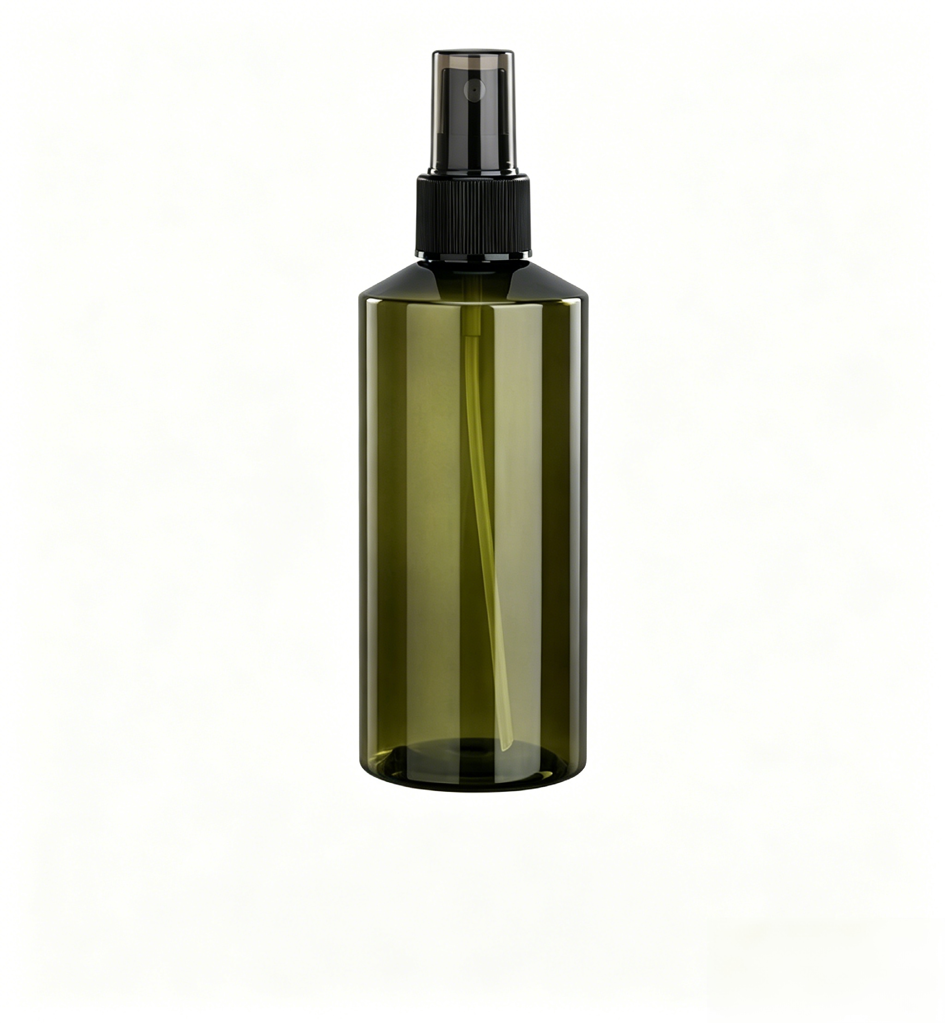 200ml Clear PET Slanted Shoulder Bottle with Pump (Slim)